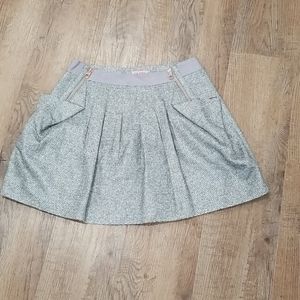 Ted baker silver skirt